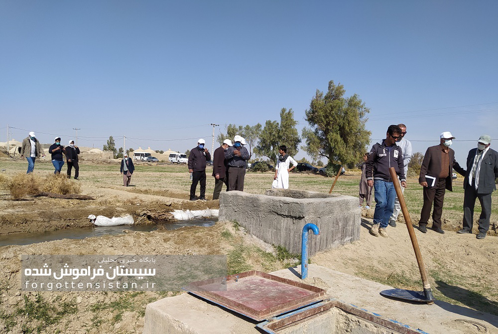 گزارش تصویری بازدید خبرنگاران از طرح ۴۶هزارهکتاری آبیاری نوین به دشت سیستان