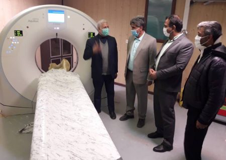پیگیری صفر تا صد دستگاه سی تی اسکن  بیمارستان زابل  توسط دکتر دهمرده